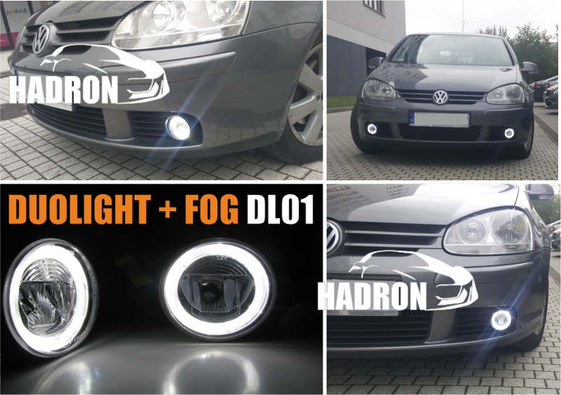 Światła dzienne DRL + przeciwmgłowe EinParts DuoLight VW